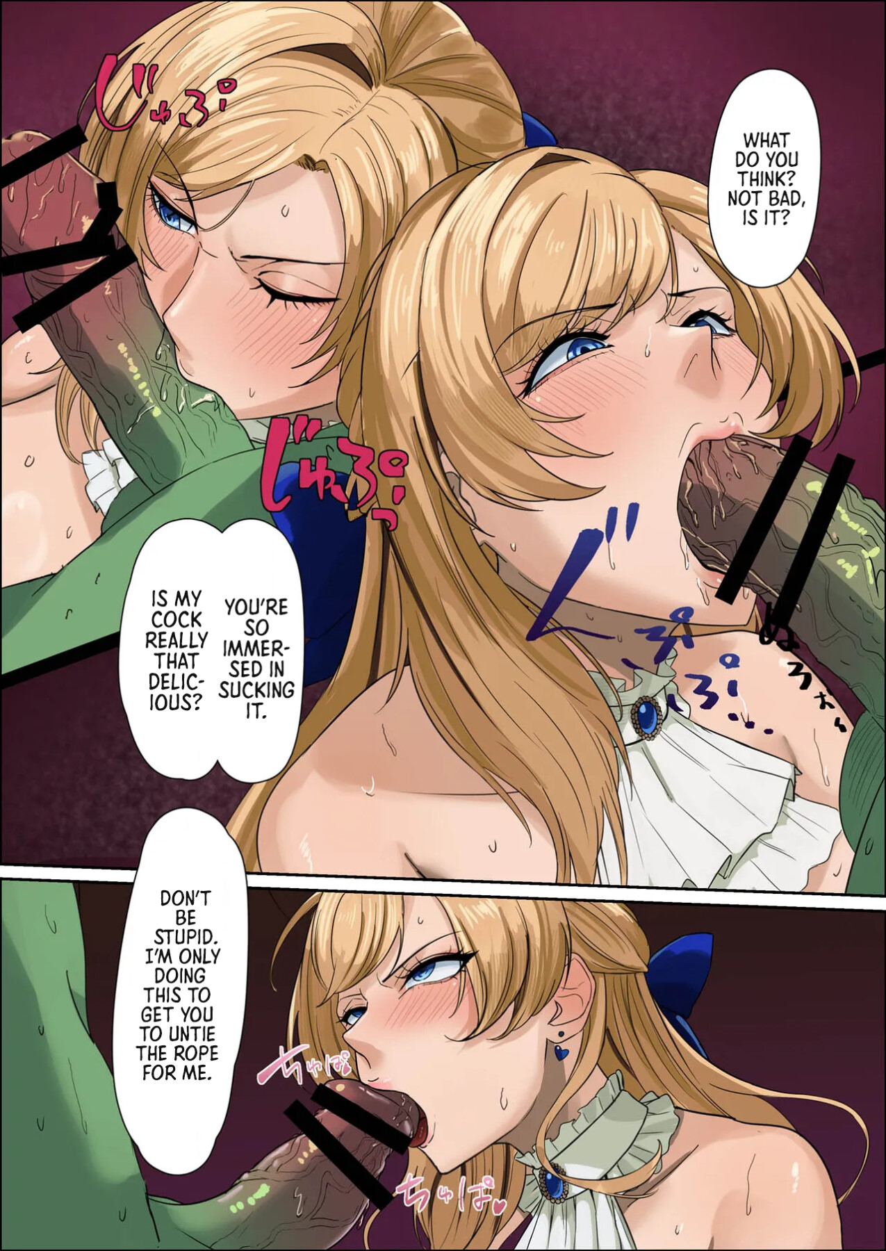 Hentai Manga Comic-Huge Breasted Female Knight: Teaming up with a weakling monster!? What kind of joke is this?-Read-30